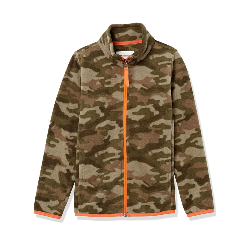 Jaket full-zip bulu kutub